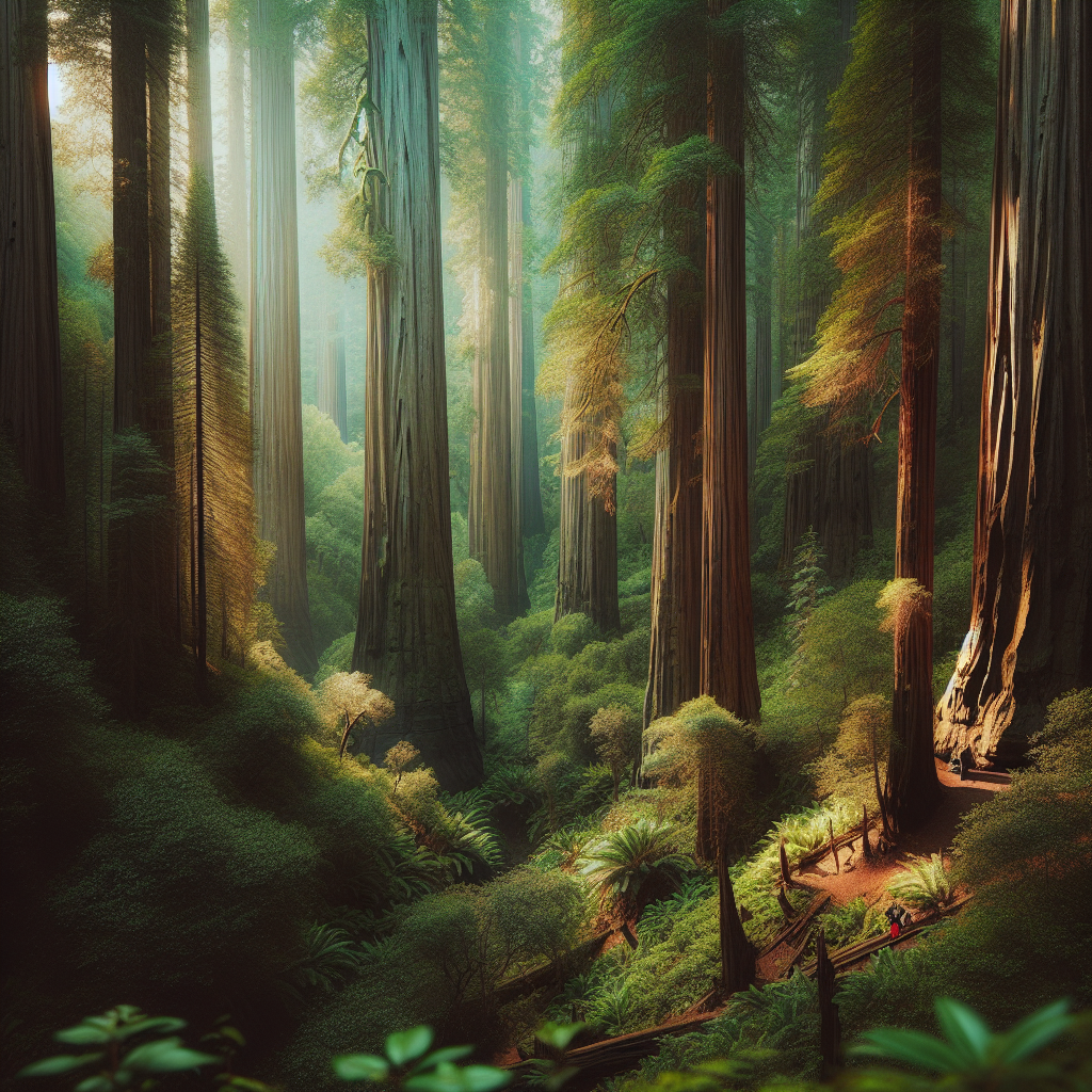 Where do you find redwood trees