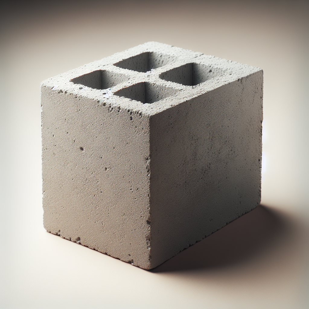 What is the size of a standard cinder block