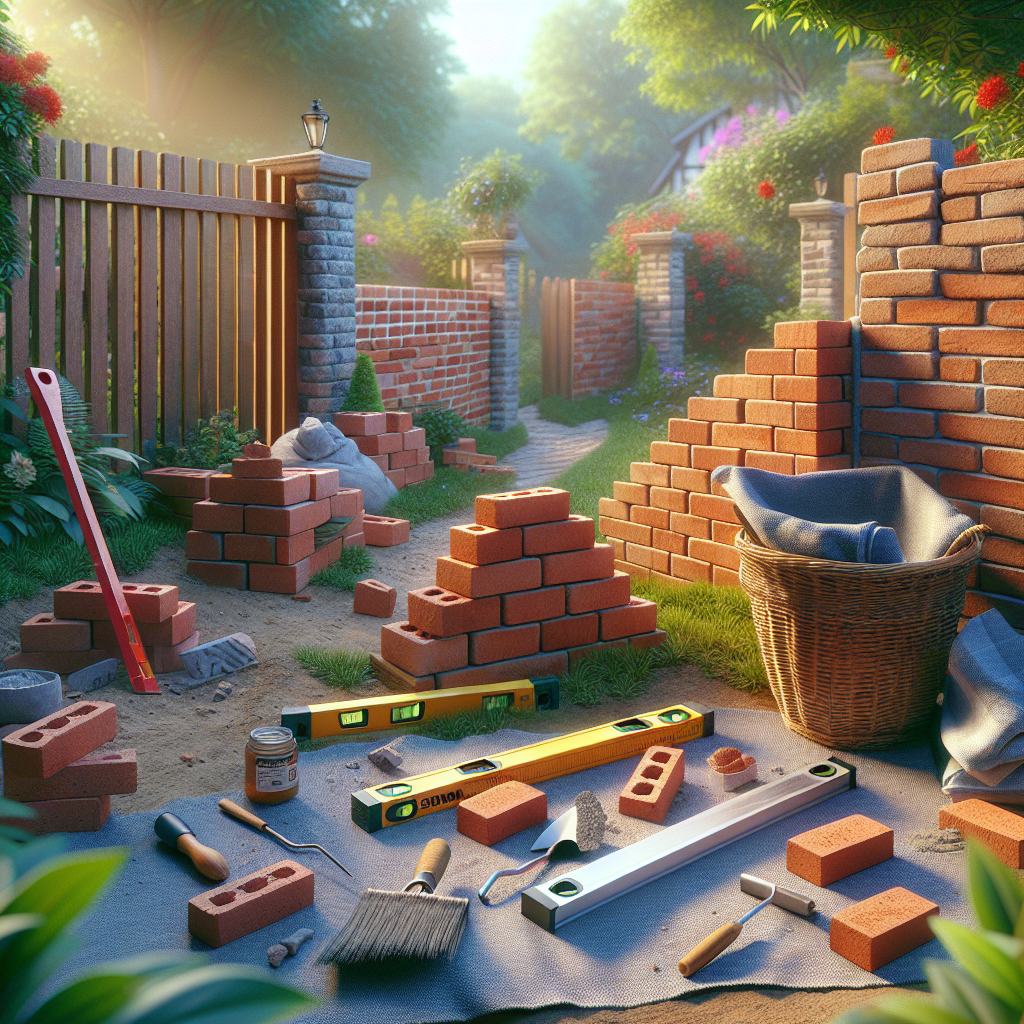 How much to build a brick garden wall