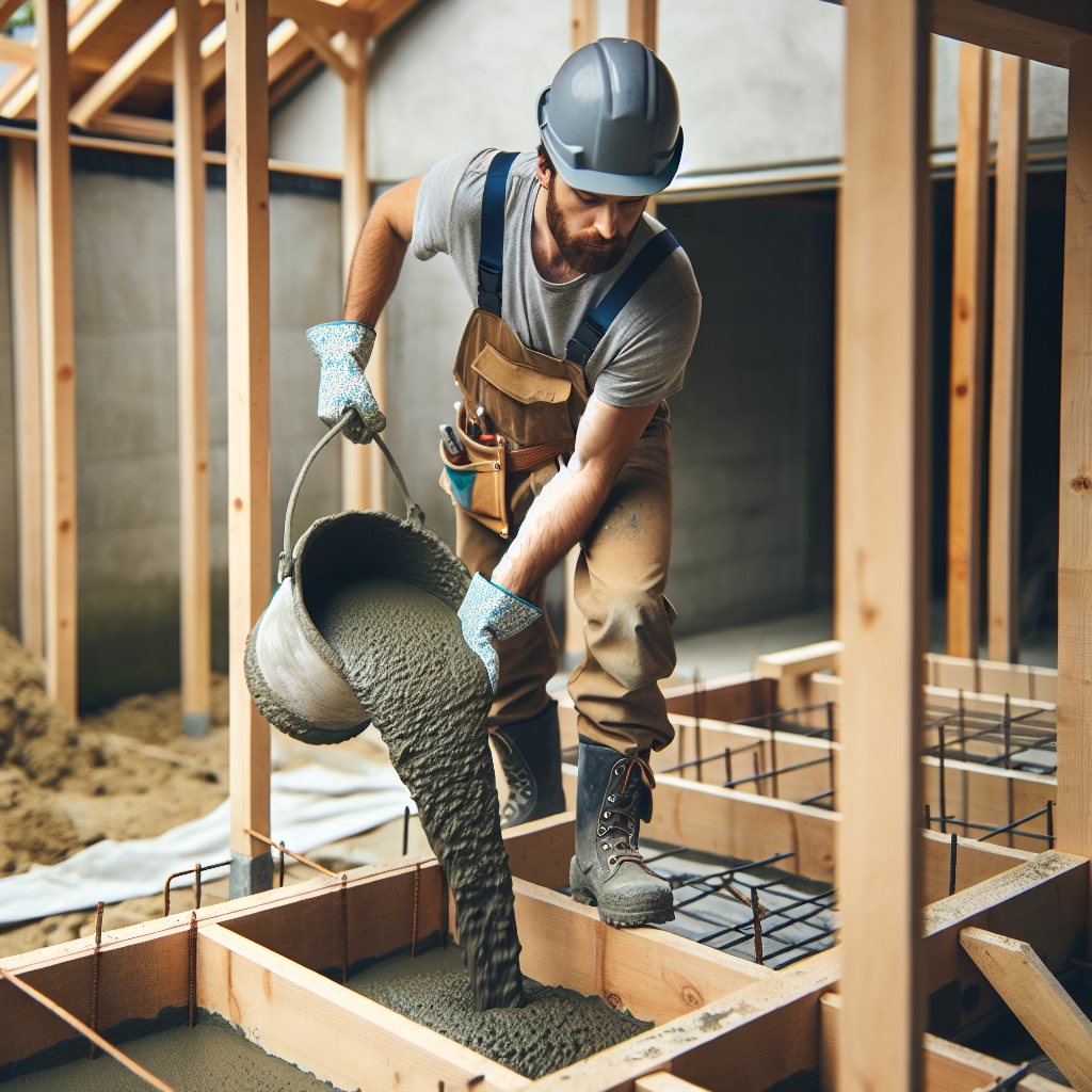 How to pour a shed slab