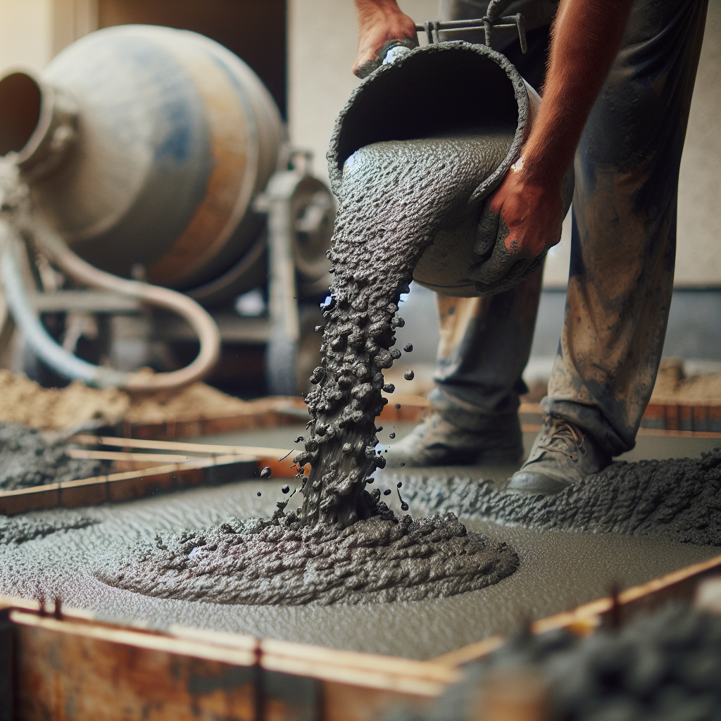 How to pour concrete for driveway