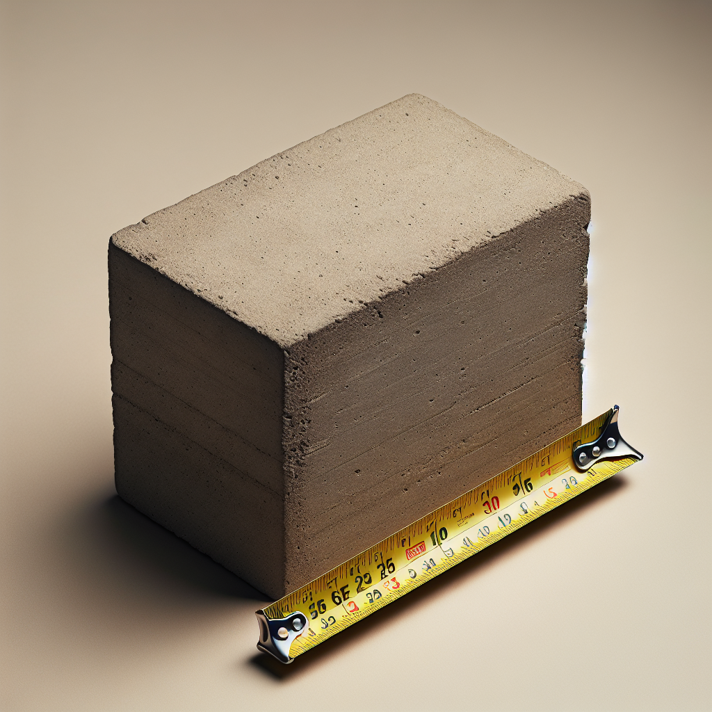 How big are cement blocks