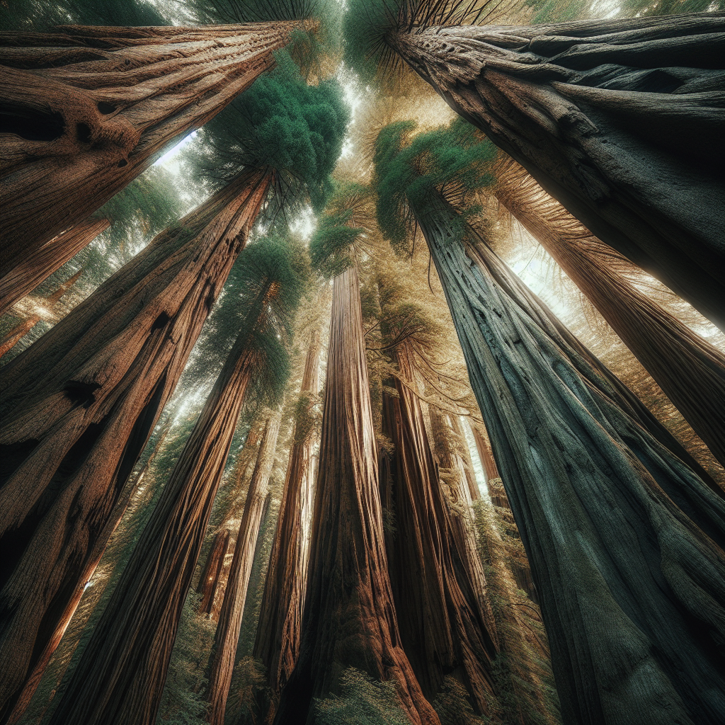 Where are redwood trees located