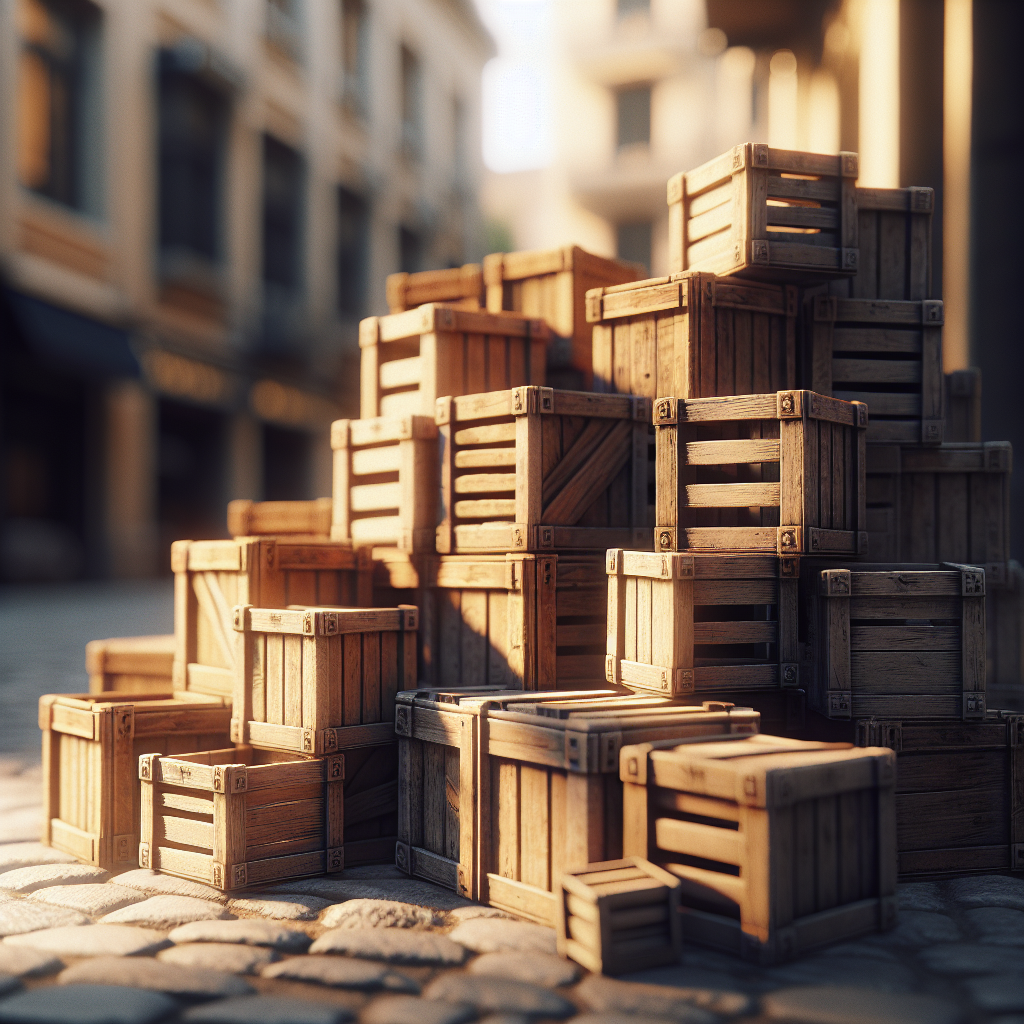 Where can I find free wooden crates