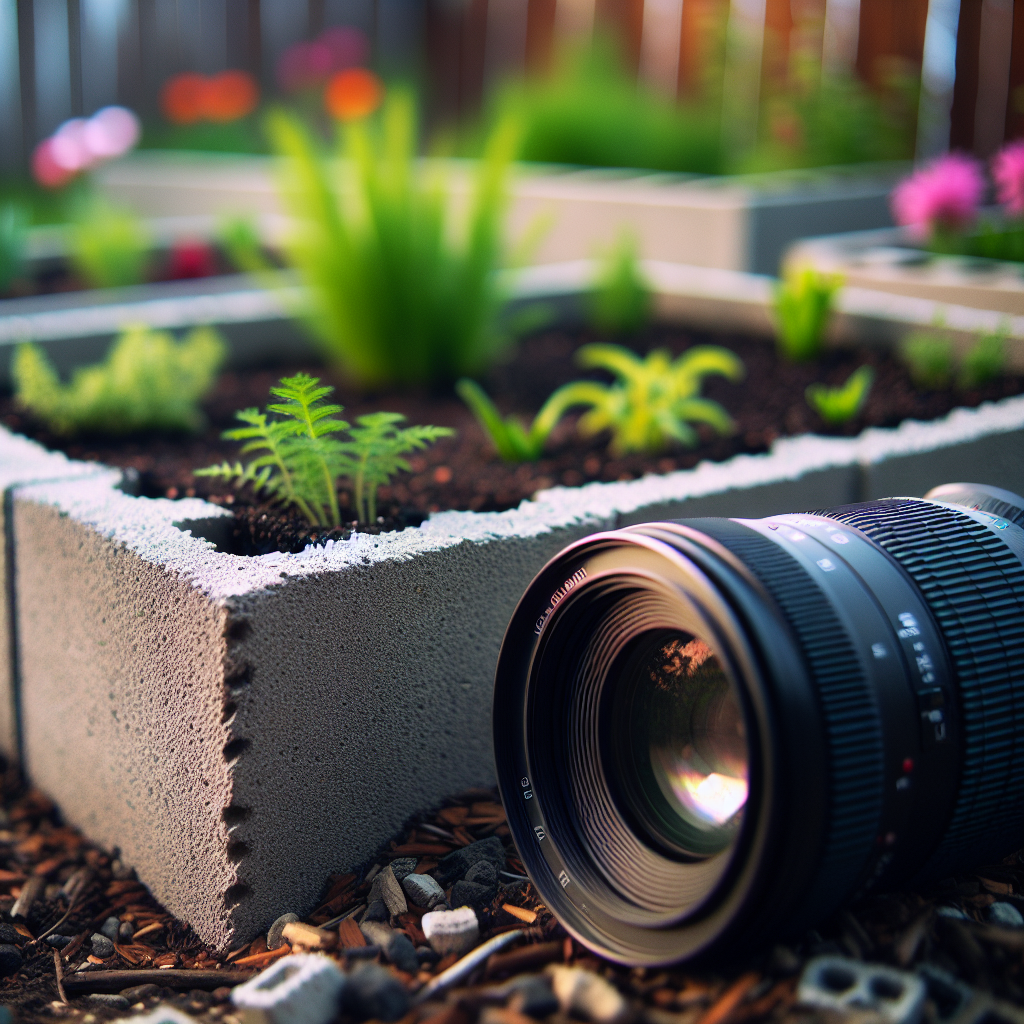 How to build a cinder block raised garden bed